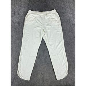 Marine Layer Cream Ankle Pants